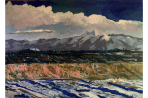 Zakopiański marzec 140x100cm